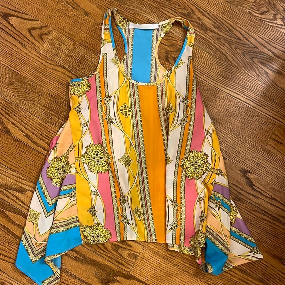 Lola & Sophie size XS women’s silky tank, excellent condition, worn once